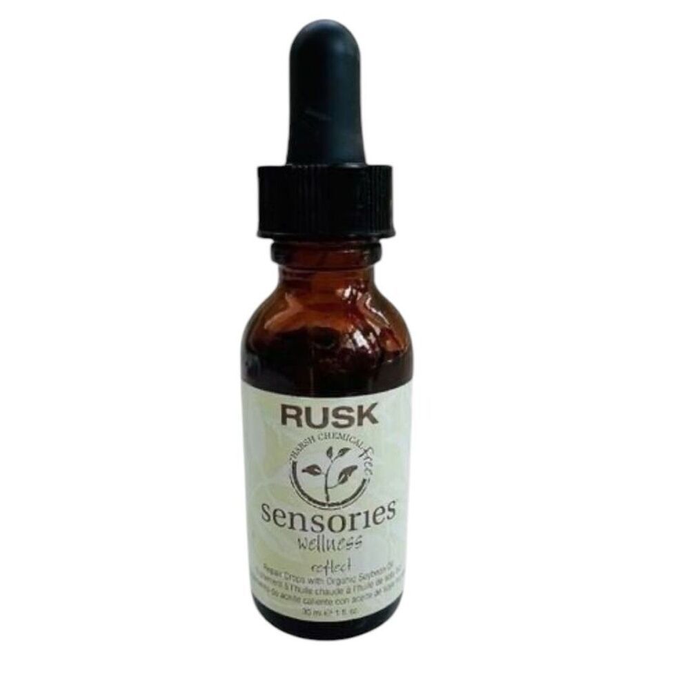 New Rusk Sensories Wellness Reflect Organic Hair Repair Treatment Drops 30 ml